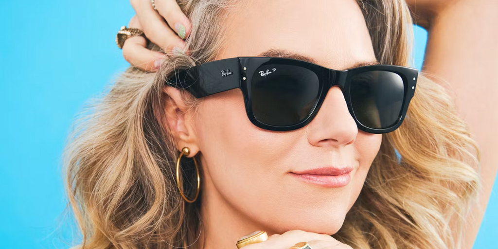 Ray-Ban Mega Wayfarer RB 0840S 901/58 Polarised - As Seen On Labrinth & Olivia Wilde