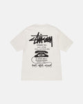 OLD PHONE TEE PIGMENT DYED WHITE
