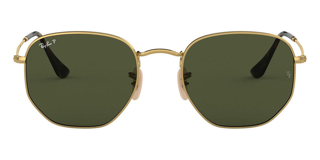 Ray-Ban Hexagonal RB 3548N 001/58 Polarised - As Seen On Taehyung & Montana Brown