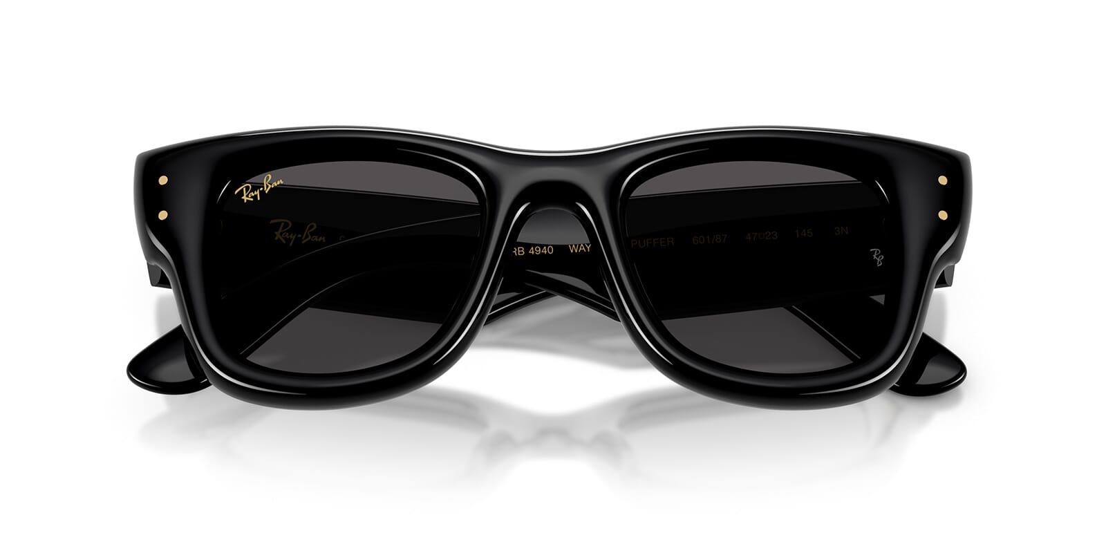 Ray-Ban Wayfarer Puffer RB 4940 601/87 - As Seen On Charles Leclerc & Dixie D'Amelio